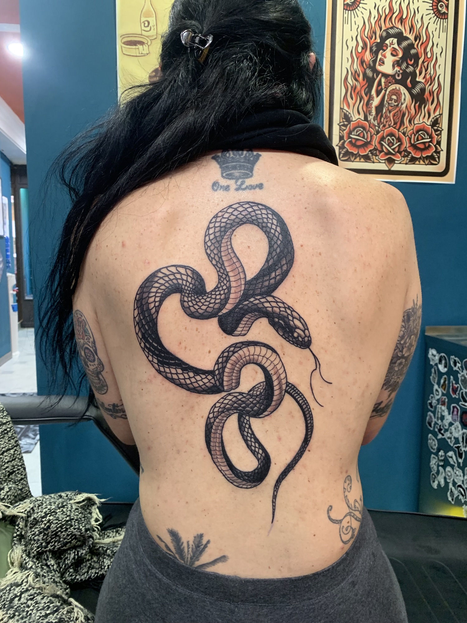 Snake Tattoo Benidorm